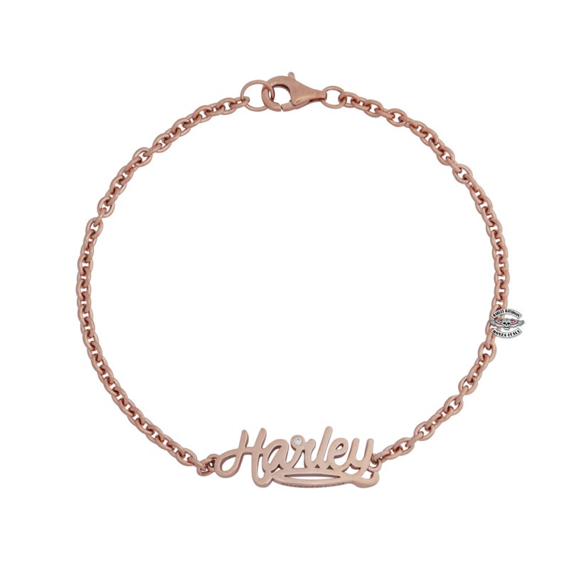 BRACELET "CURSIVE HARLEY ROSE GOLD"