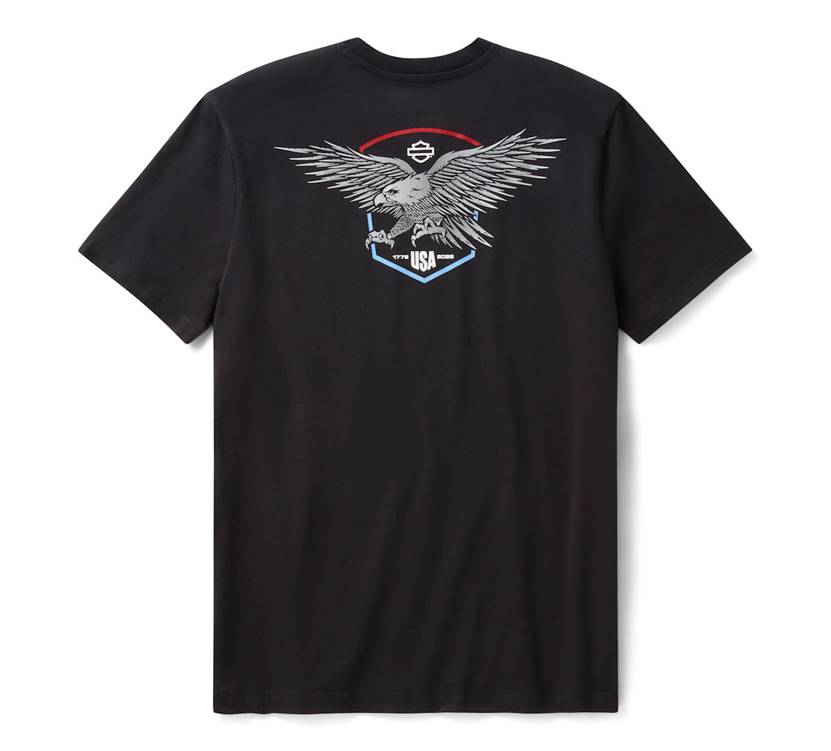 T-shirt Liberty Eagle pour hommes - Harley Black