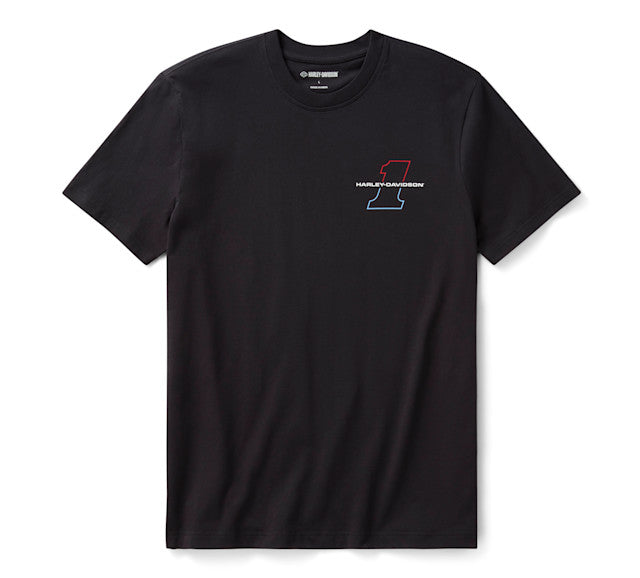 Men's Liberty Eagle Tee - Harley Black