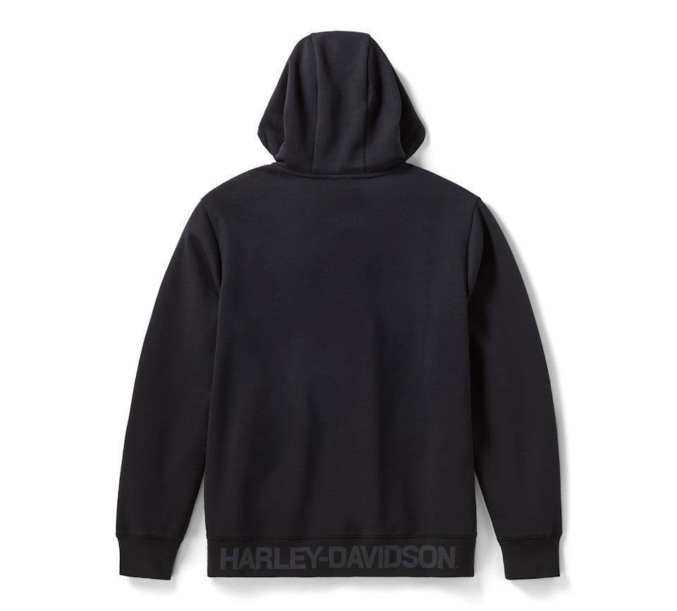 Sweat à capuche zippé H-D TECH Gaiter pour hommes