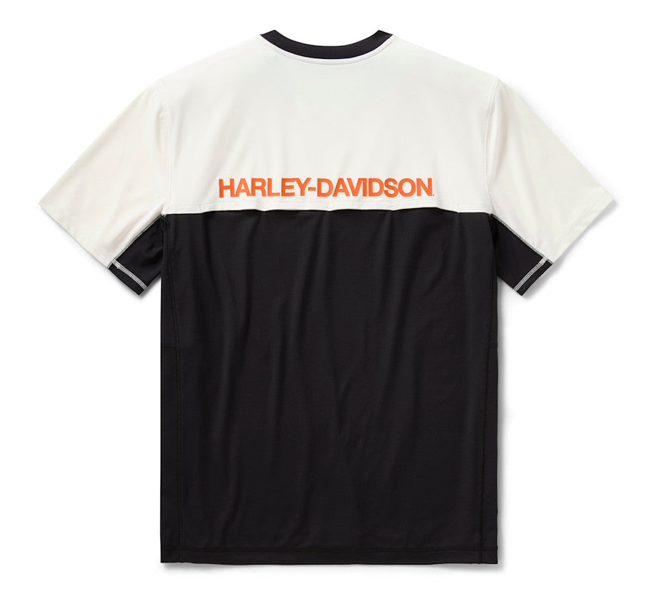 T-shirt à manches courtes H-D TECH Vented pour hommes