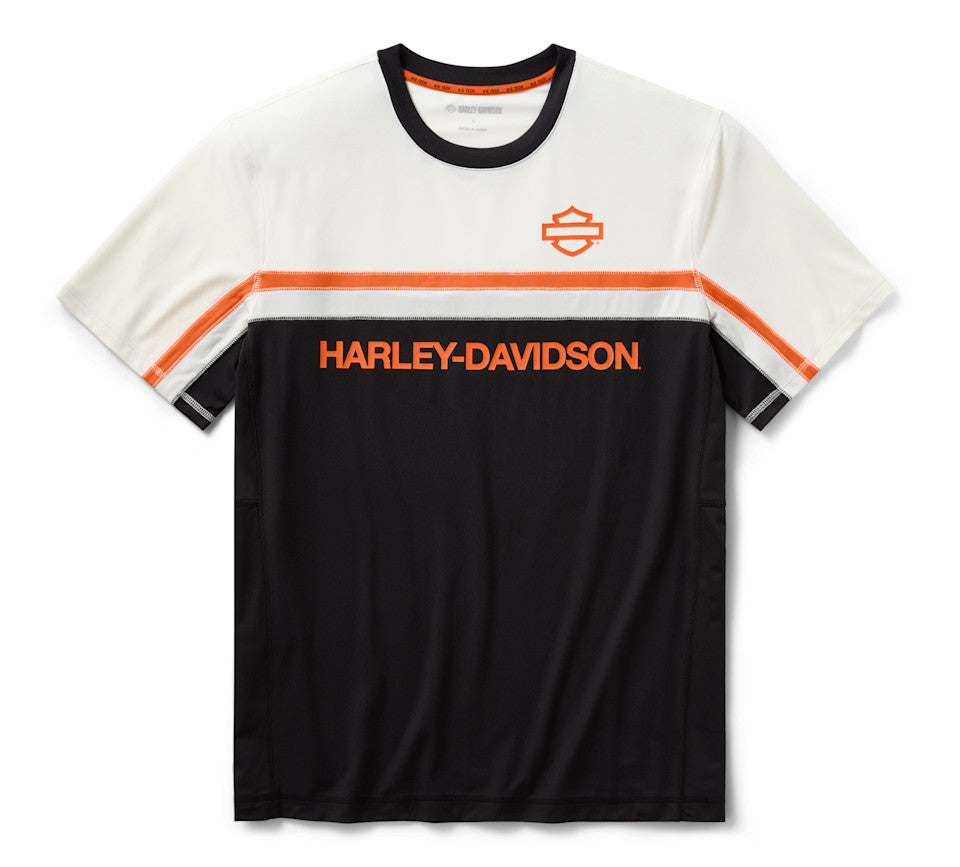 T-shirt à manches courtes H-D TECH Vented pour hommes