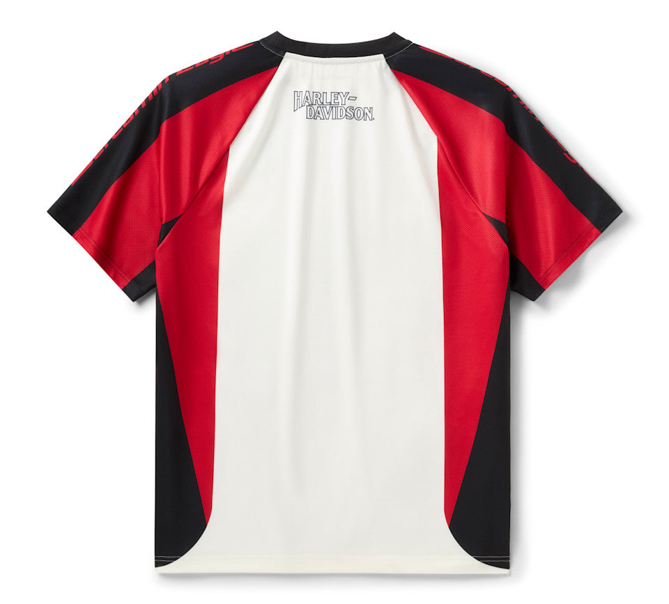 Maillot de course à manches courtes Screamin' Eagle pour hommes