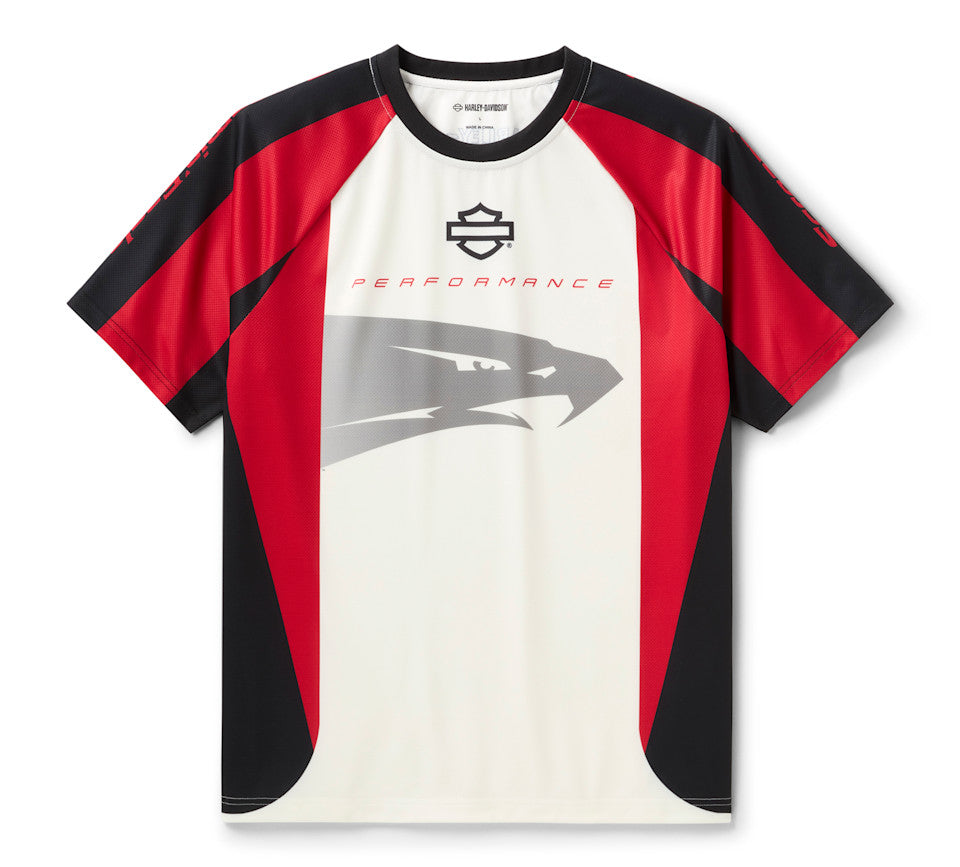 Maillot de course à manches courtes Screamin' Eagle pour hommes