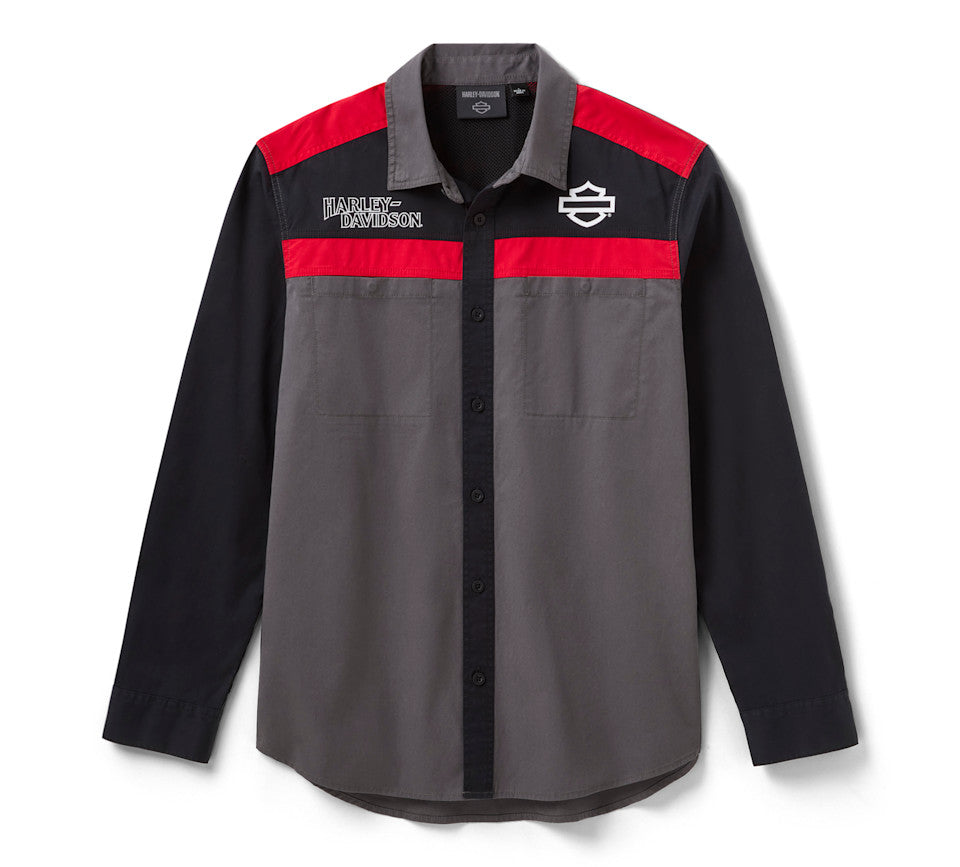 Chemise de mécanicien Screamin' Eagle Vented pour hommes