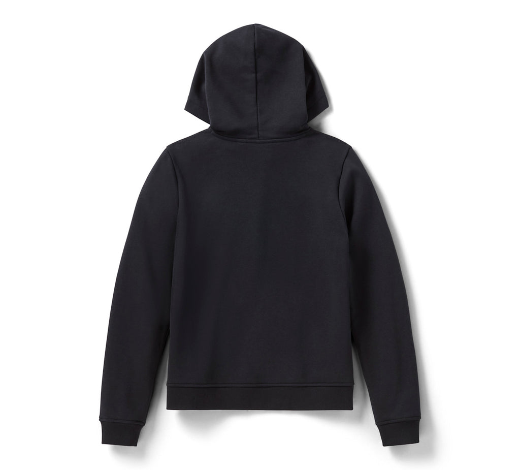 Sweat à capuche Willie G Skull Bling PO pour femmes - Harley Black