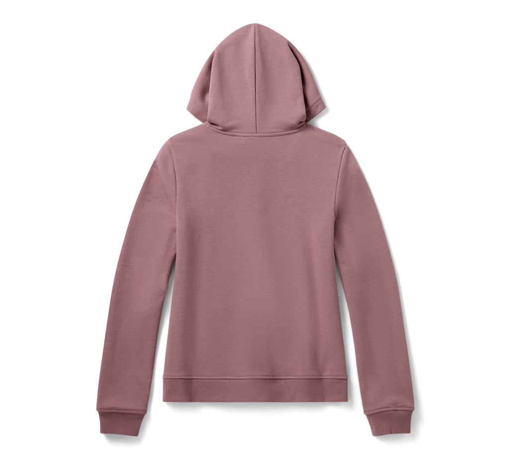 Sweat à capuche Willie G Skull Bling PO pour femmes - Nostalgia Rose