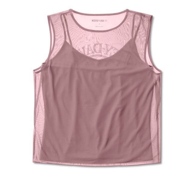 Haut en maille Willie G Skull Bling pour femmes - Nostalgia Rose