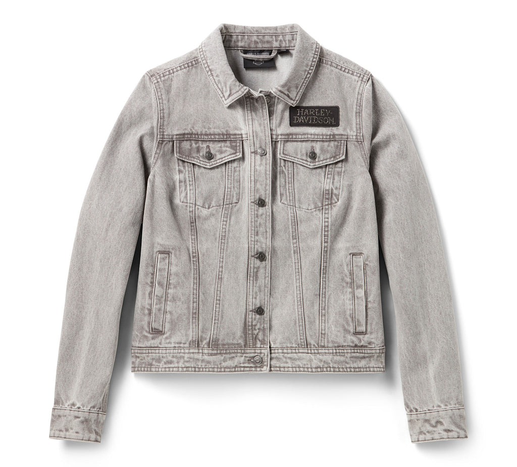 Blouson en jean Willie G Bling pour femmes