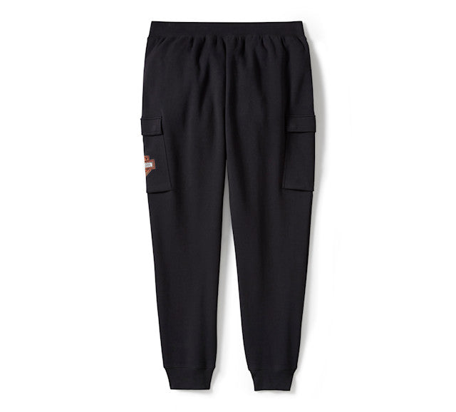 Pantalon cargo Essential en polaire - Harley Black