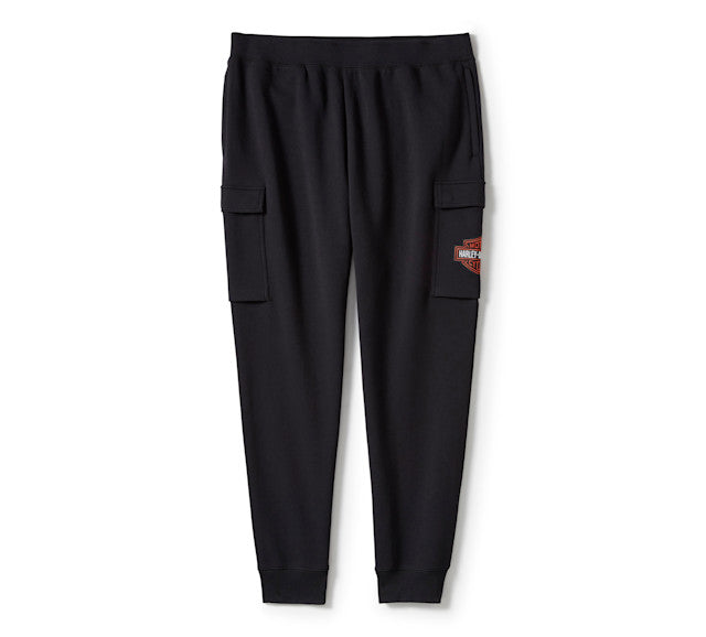 Pantalon cargo Essential en polaire - Harley Black
