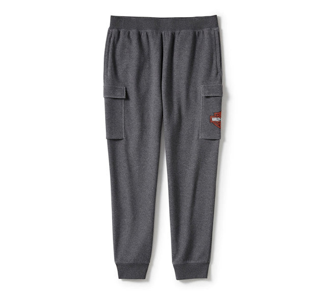 Pantalon cargo Essential en polaire - Charcoal Grey Heather