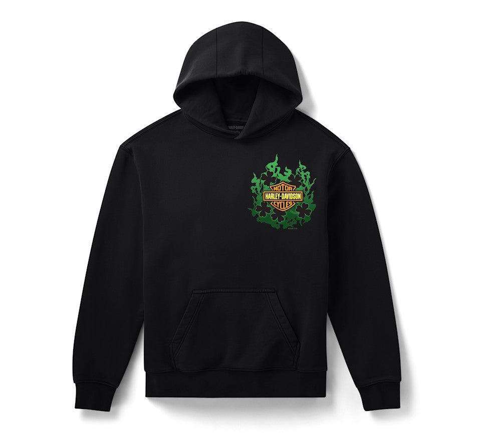 Sweat à capuche en polaire H-D Feeling Lucky pour hommes