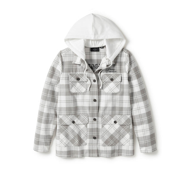 Veste à capuche Heritage à carreaux