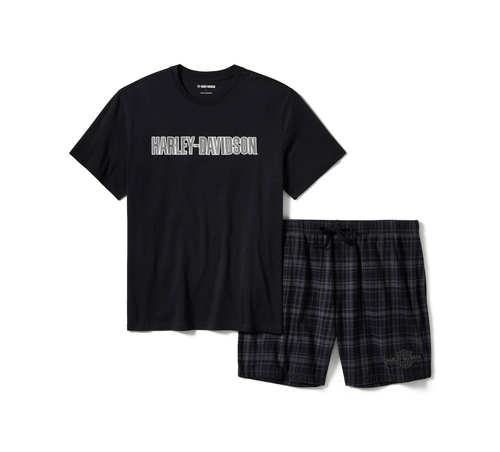 Ensemble pyjama à carreaux