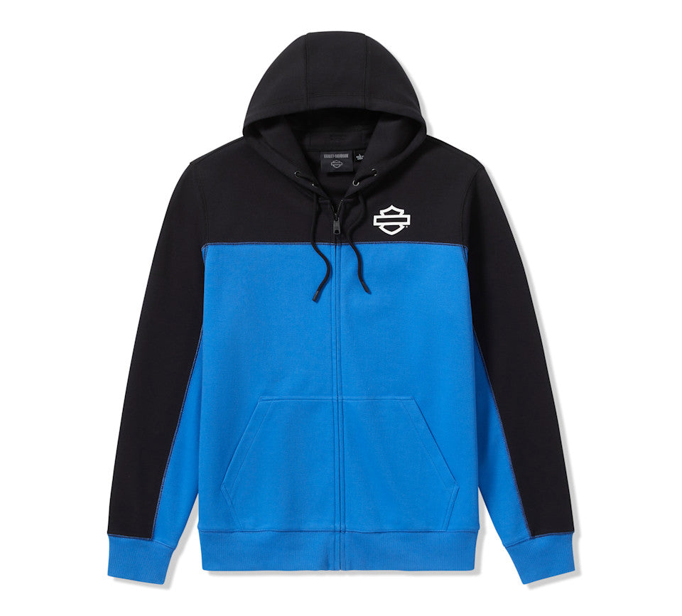 Sweat à capuche H-D® TECH Gaiter pour homme, fermeture zippée intégrale