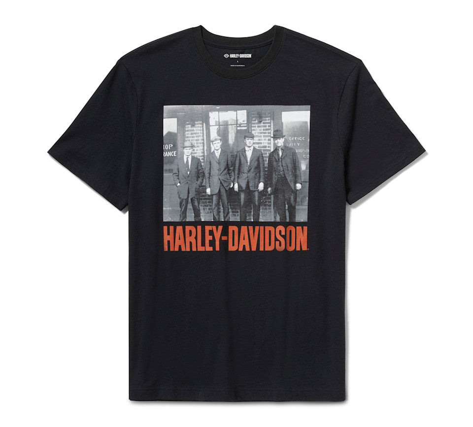 T-shirt pour homme avec photo d'archive des fondateurs