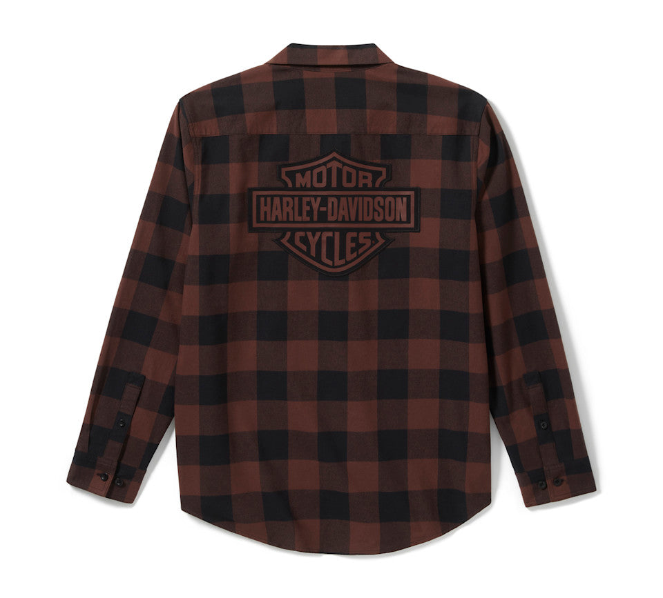 Chemise en flanelle à carreaux Buffalo Bar & Shield pour homme