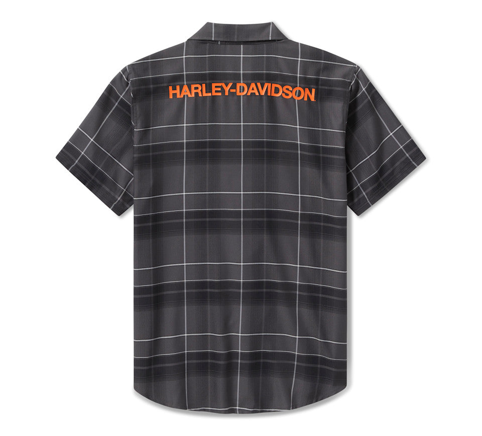 Chemise à carreaux H-D® TECH Coolmax® pour homme