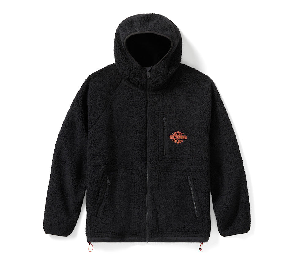 Haut entièrement zippé en Sherpa Harley-Davidson