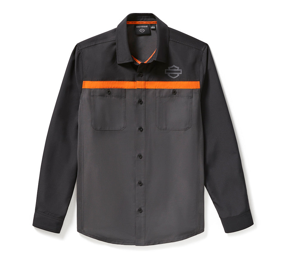 Chemise H-D TECH Vented à manches longues