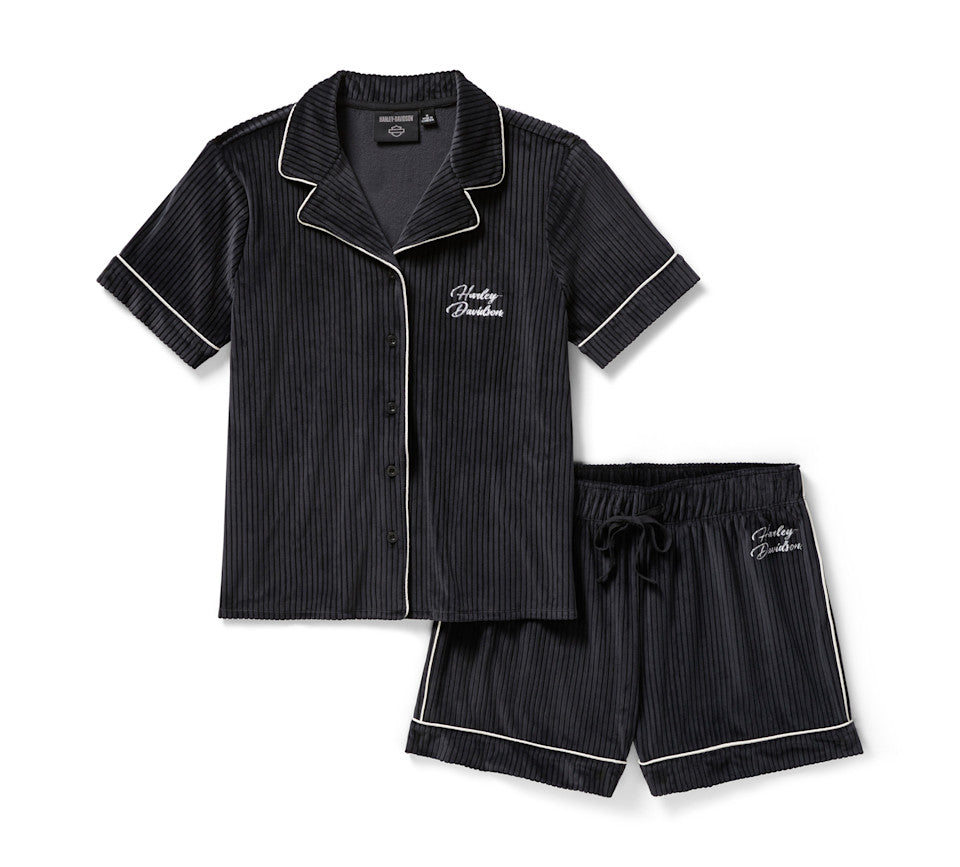 Ensemble de pyjama en velours