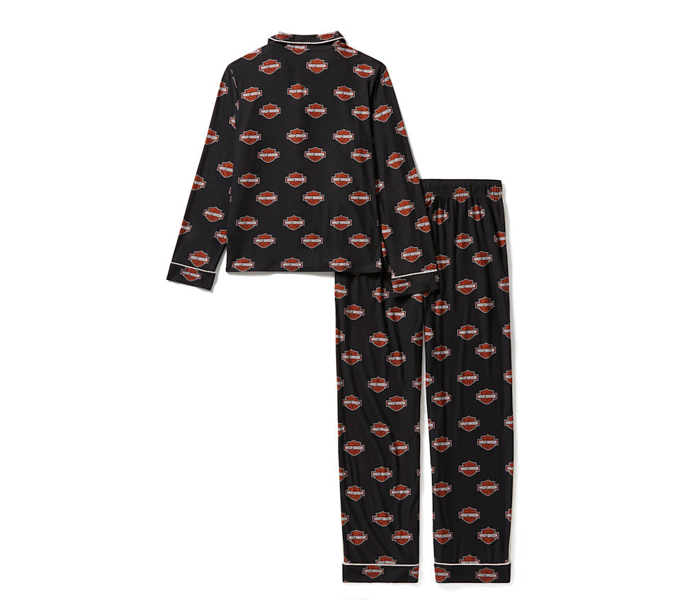 Ensemble de pyjama boutonné Bar & Shield