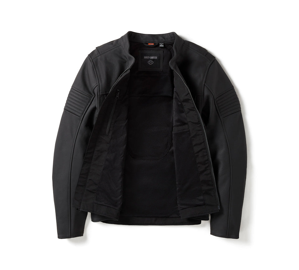 Blouson moto en cuir H-D®