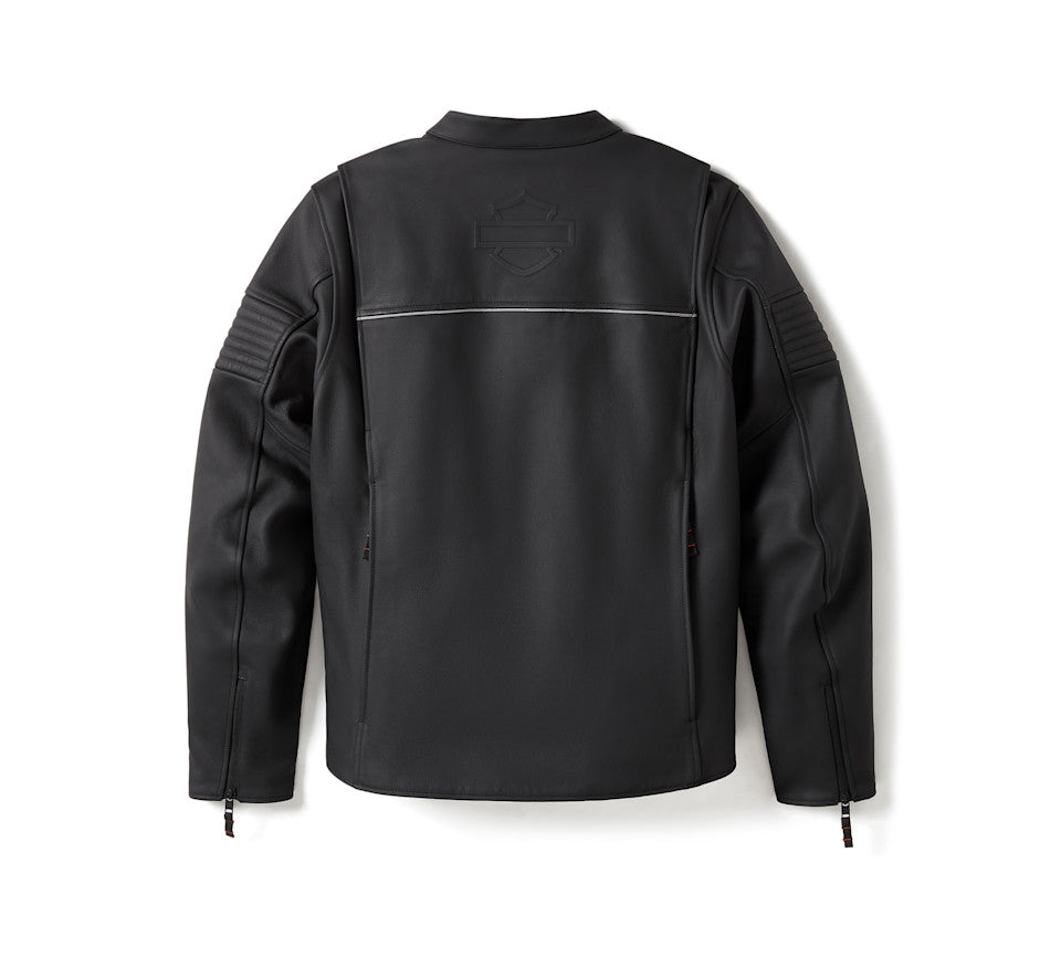 Blouson moto en cuir H-D®