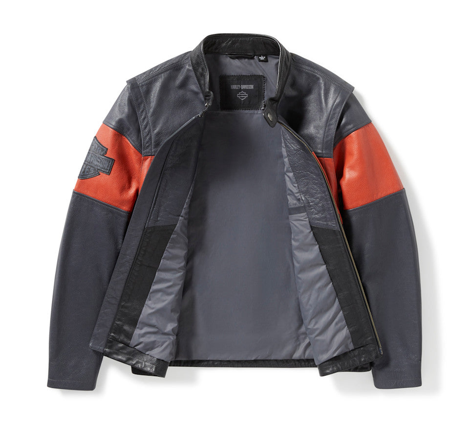 Blouson en cuir convertible Essential