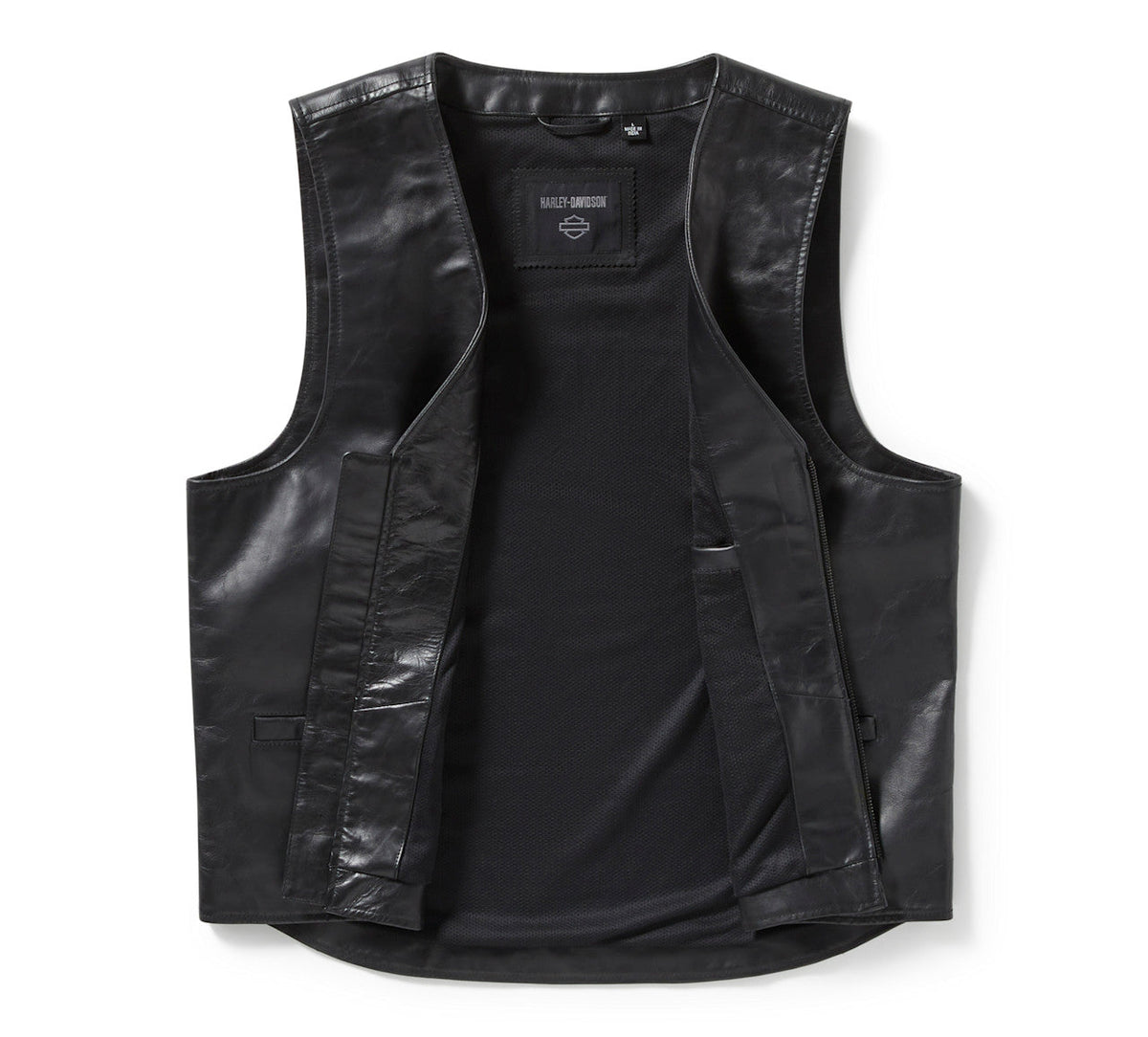 Gilet en cuir Bar & Shield