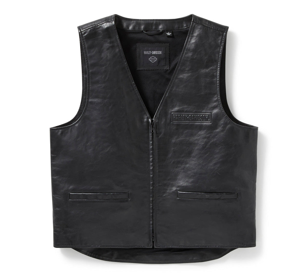 Gilet en cuir Bar & Shield