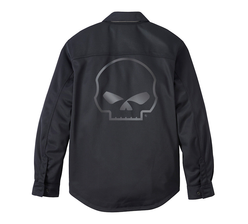 Sur-chemise de moto Willie G® Skull Graphic Mesh Operative