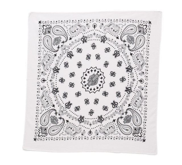 Bandana surdimensionné American Heritage pour femmes - Bright White