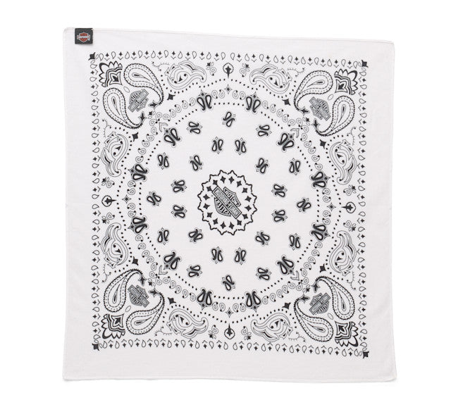 Bandana surdimensionné American Heritage pour femmes - Bright White