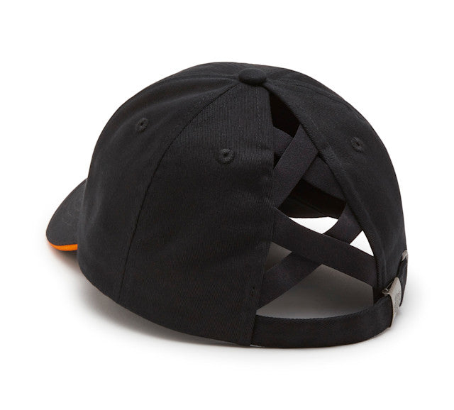 Casquette Essential pour queue de cheval - Harley Black