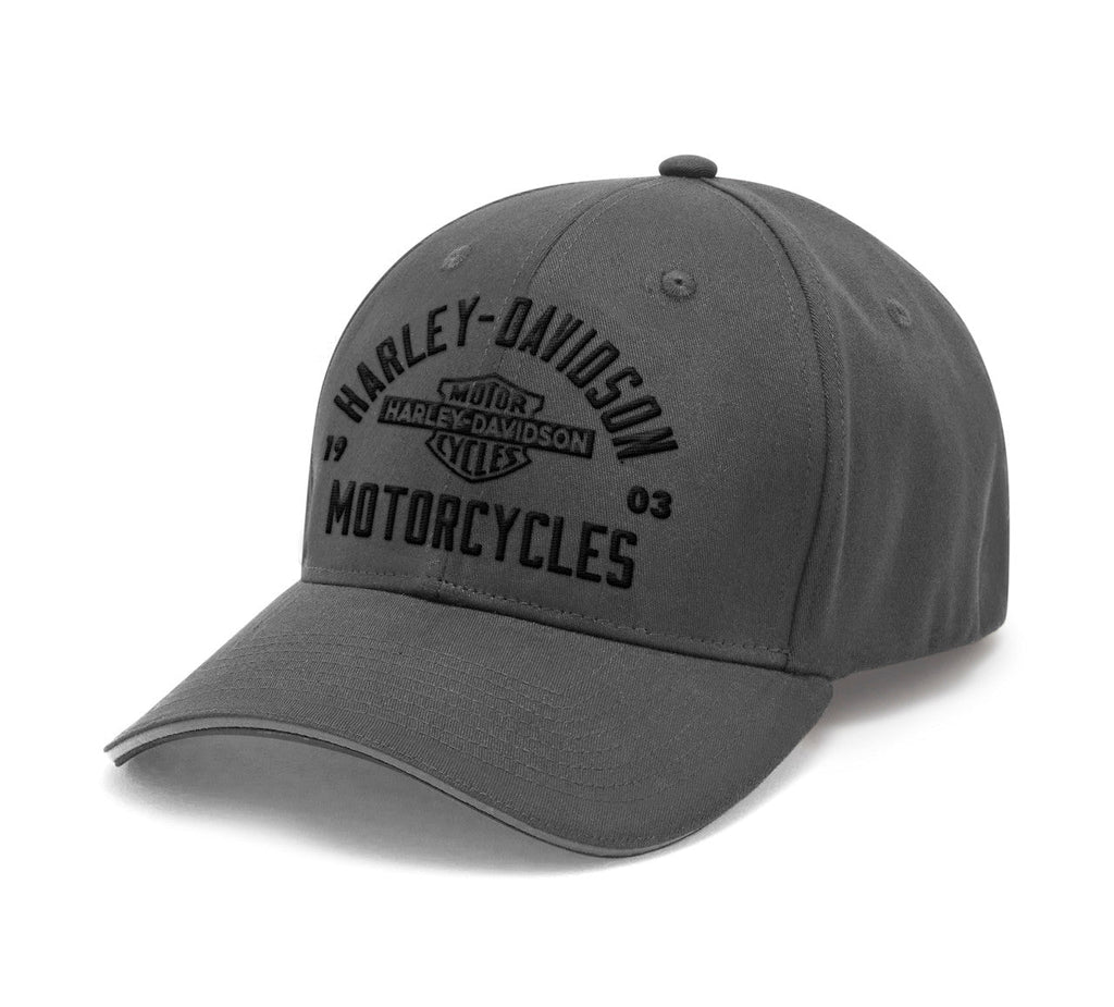 Casquette extensible Apex Softail - Asphalt