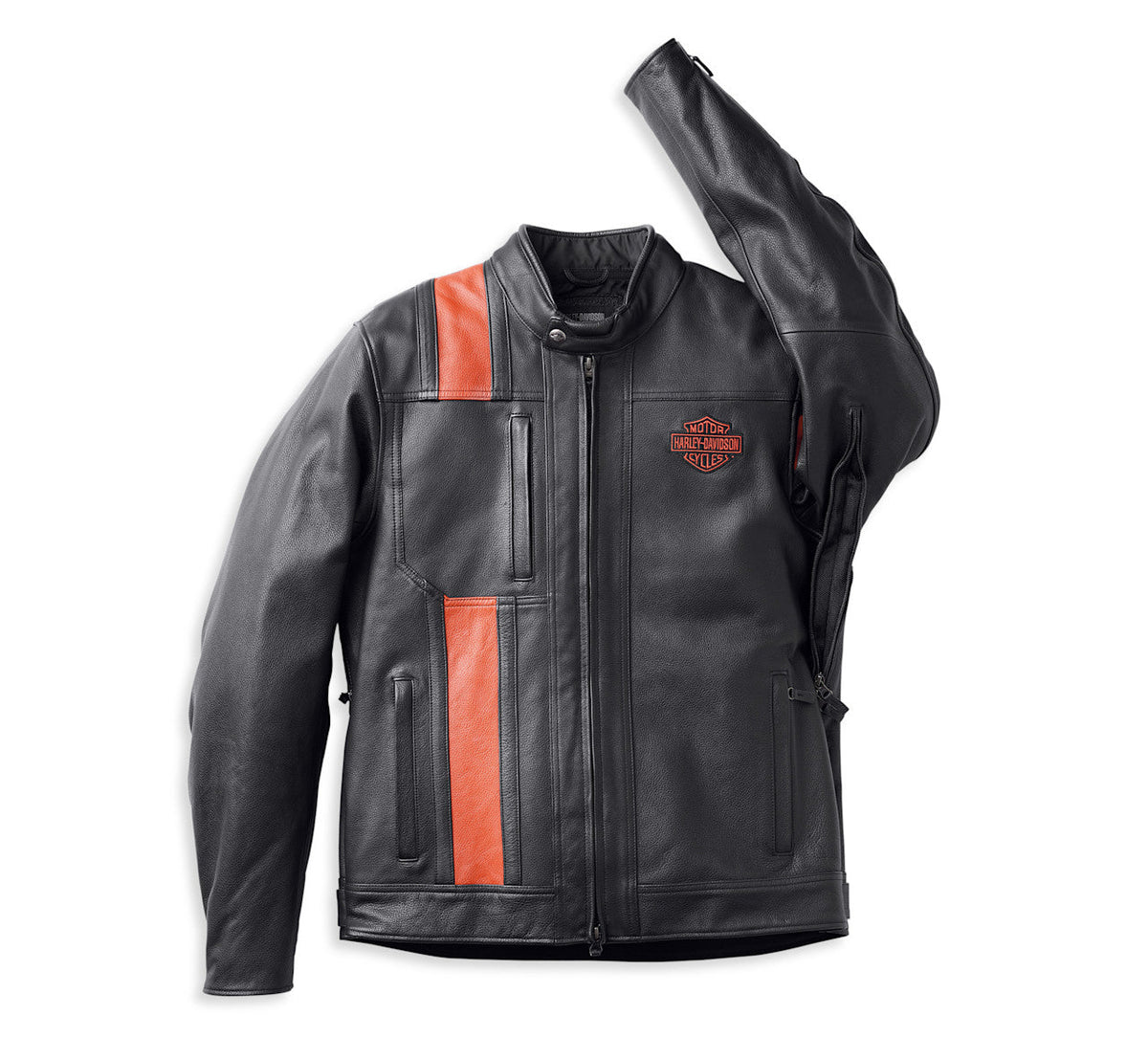 Blouson en cuir Highway-100 imperméable pour hommes