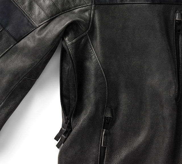 Blouson en cuir H-D Passing Link III pour hommes