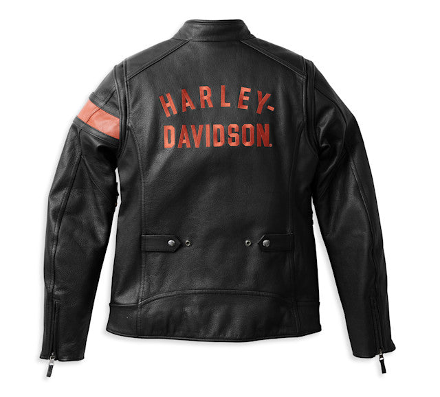 Blouson en cuir Highway-100 imperméable pour femmes