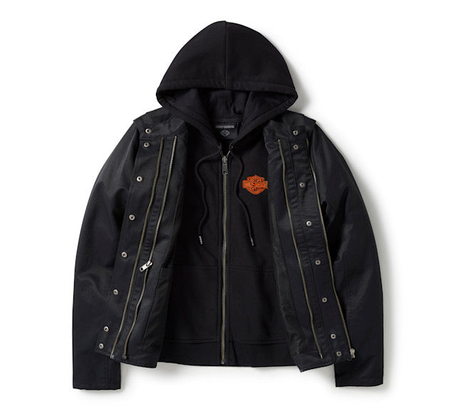 Blouson textile Miss Enthusiast 3-en-1