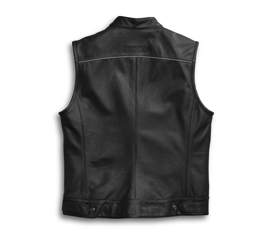 Blouson en cuir Foster pour hommes