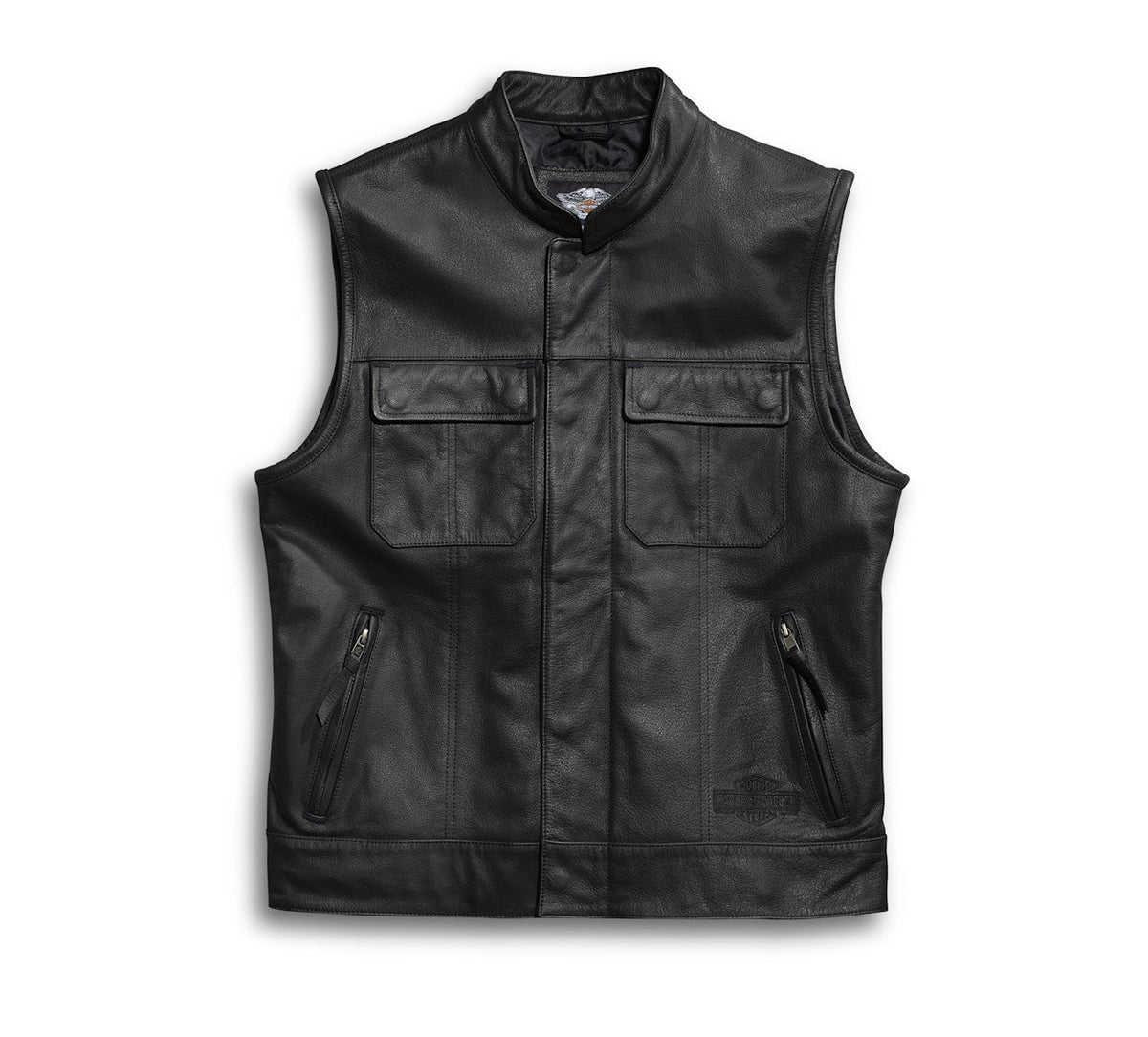 Blouson en cuir Foster pour hommes