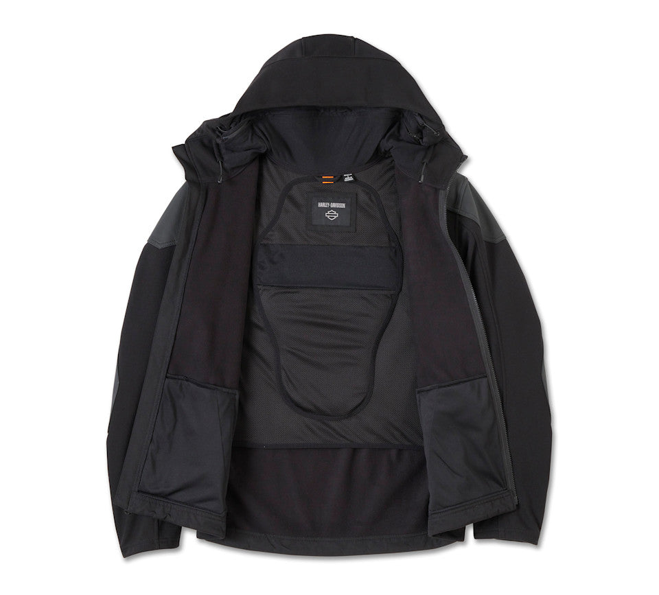 Willie G Skull Graphic Deflector 2.0 Hooded Riding Fleece