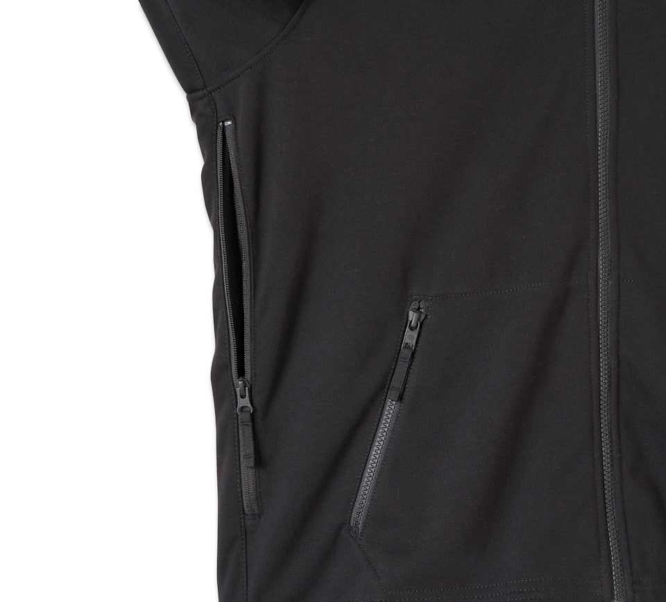 Willie G Skull Graphic Deflector 2.0 Hooded Riding Fleece
