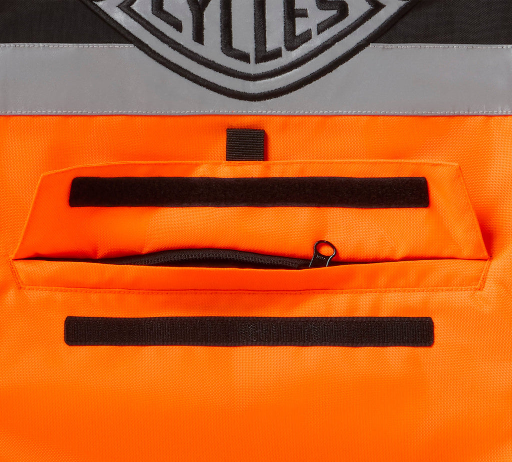 Gilet haute visibilité H-D pour hommes - Hi Vis Orange
