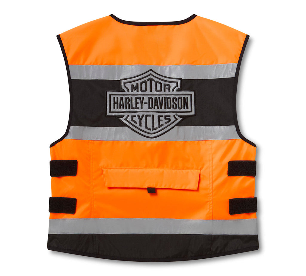 Gilet haute visibilité H-D pour hommes - Hi Vis Orange
