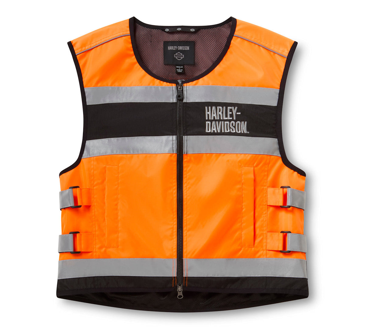 Gilet haute visibilité H-D pour hommes - Hi Vis Orange