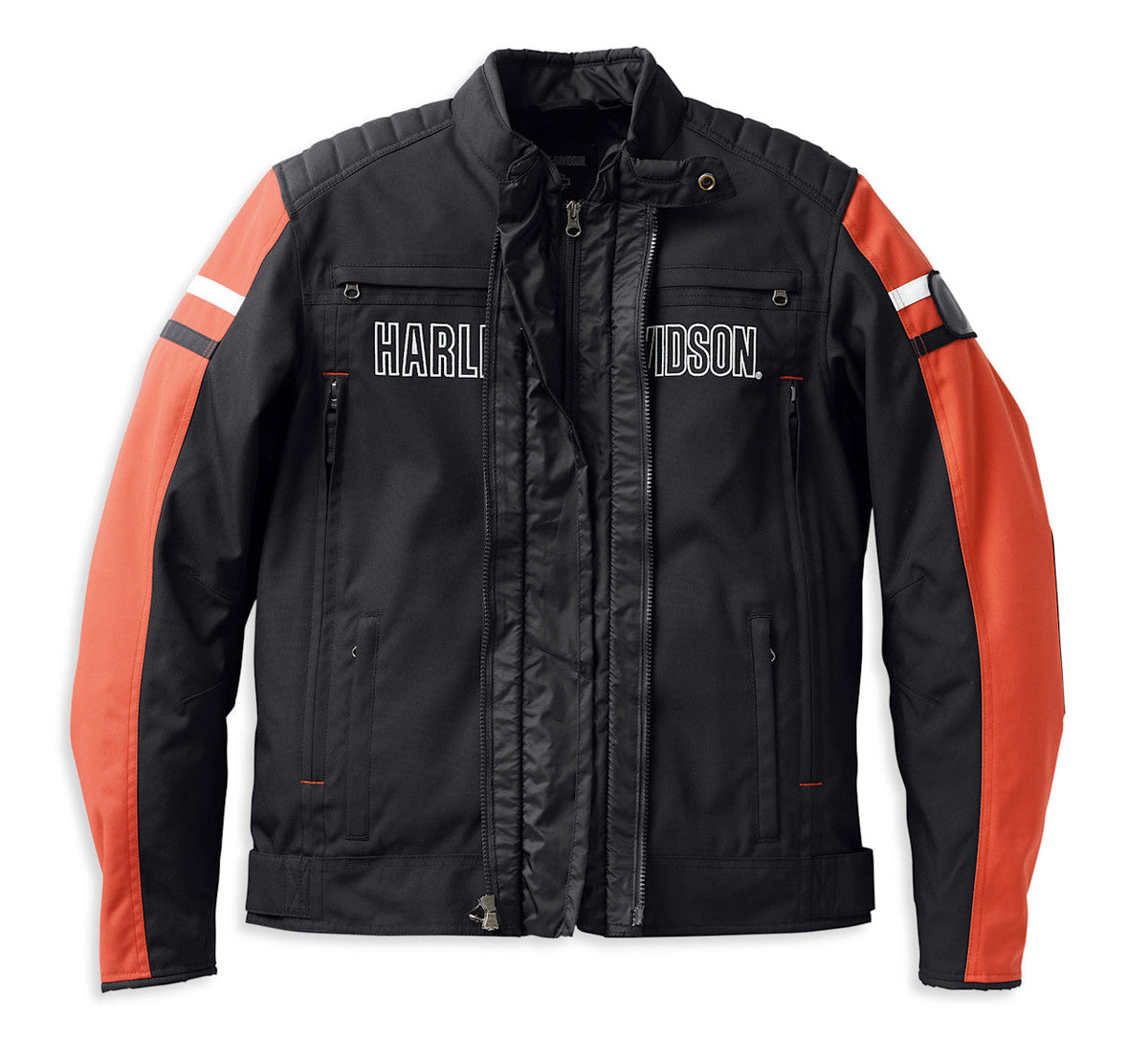 Blouson textile Hazard imperméable pour hommes - grande taille