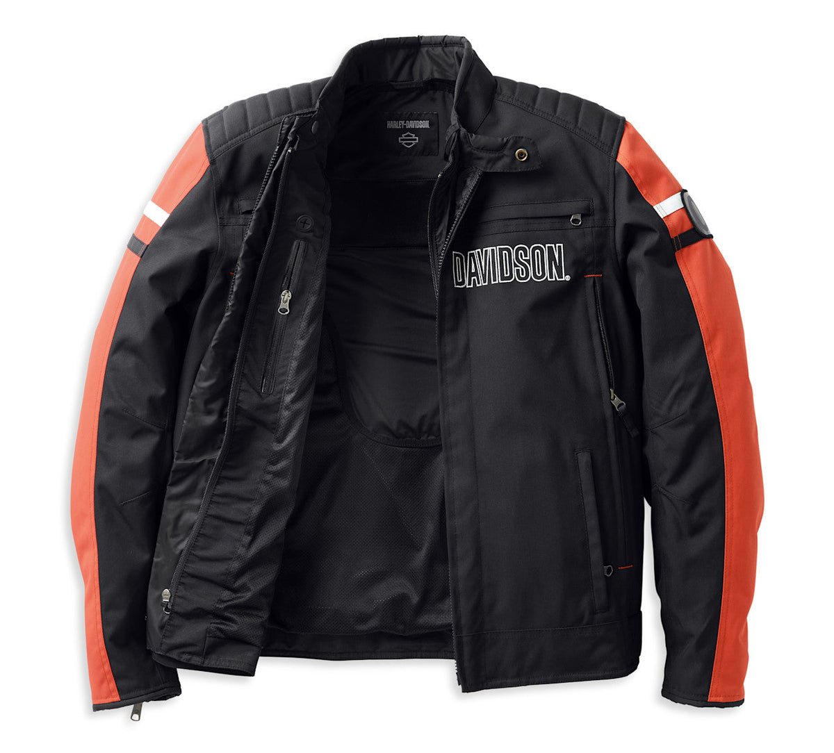 Blouson textile Hazard imperméable pour hommes - grande taille